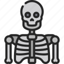 skeleton, skull, user, avatar, spooky