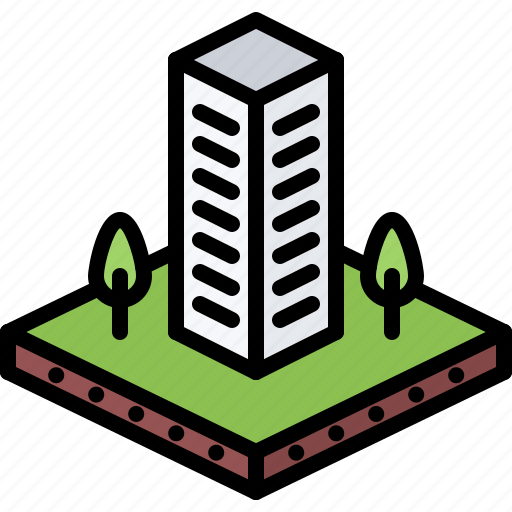 Ground, building, project, house, tree, architect, agency icon - Download on Iconfinder