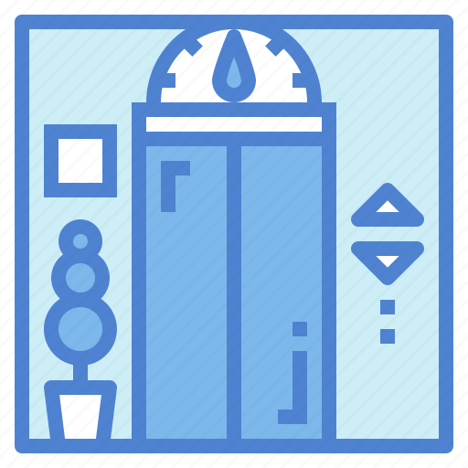 Doors, elevator, furniture, household icon - Download on Iconfinder