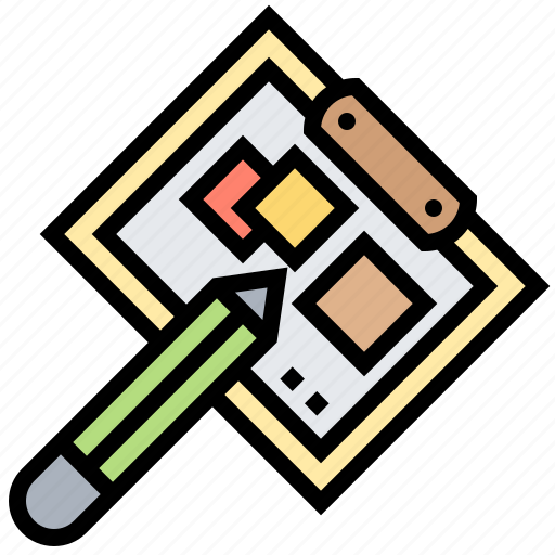 Board, design, drawing, pencil, sketch icon - Download on Iconfinder