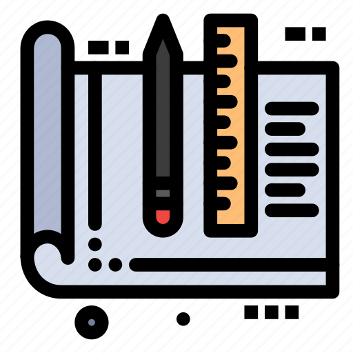 Architect, design, education, ruler, tools icon - Download on Iconfinder