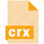 archive file format, crx, document, extension, file format 