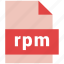 file format, rpm 