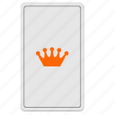 card, crown, divination, king, tarot