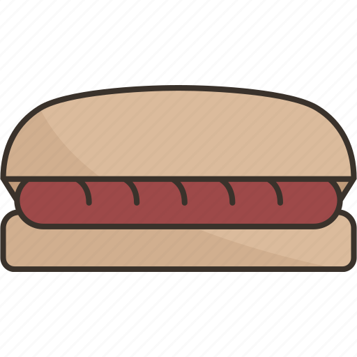 Choripan, sandwich, sausage, chorizo, snack icon - Download on Iconfinder