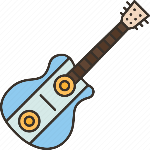 Guitar, string, acoustic, music, instrument icon - Download on Iconfinder
