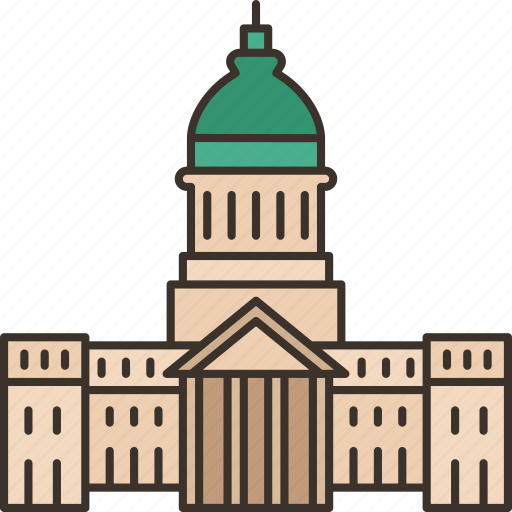 Parliament, congress, government, building, argentina icon - Download on Iconfinder