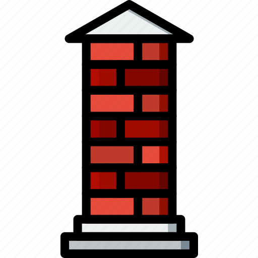 Architecture, building, estate, pillar icon - Download on Iconfinder