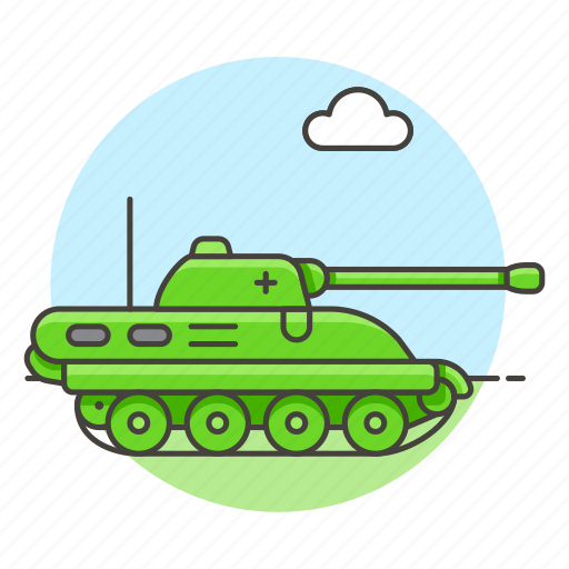 War, vehicle, combat, fire, army, armoured, tank icon - Download on Iconfinder