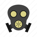 gas mask, mask, gas