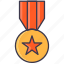 badge, gold, medal, olympic, rank, winner 