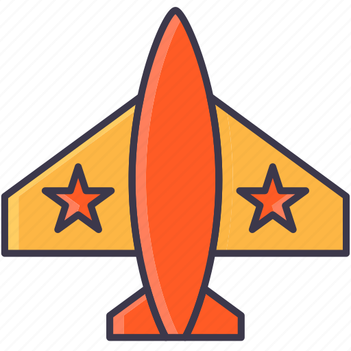 Airforce, airplane, army, fighter, jet, military, plan icon - Download on Iconfinder