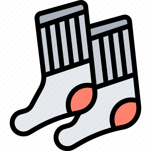 Socks, boot, clothing, pair, military icon - Download on Iconfinder
