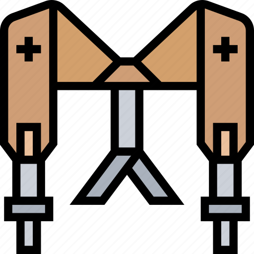 Suspenders, military, belt, harness, tactical icon - Download on Iconfinder