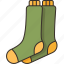 socks, cotton, clothes, military, camouflage 