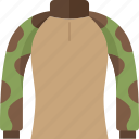 shirt, sleeve, army, uniform, apparel