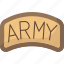 tab, army, badge, soldier, warrior 