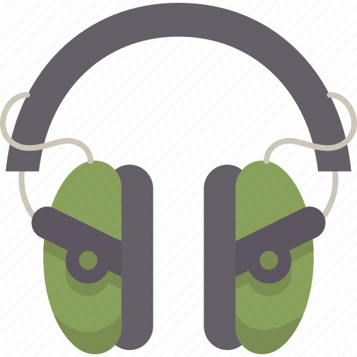 Earmuff, hearing, protection, soundproof, noise icon - Download on Iconfinder