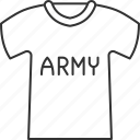 shirt, army, casual, clothes, design