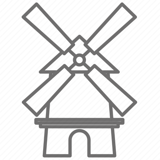 Famous, holland, place, sightseeing, tourism, windmill, world icon - Download on Iconfinder