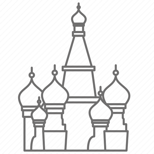 Famous, moscow, place, sightseeing, temple, tourism, world icon - Download on Iconfinder