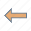 arrow, direction, left, navigation, pointer 