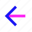 arrow, ui, left, back, symbol, interface 