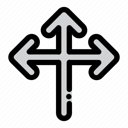 Tree, arrow, pointer, direction, interface icon - Download on Iconfinder