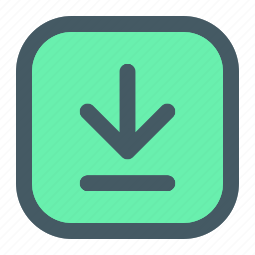 Download, down, save, bottom icon - Download on Iconfinder