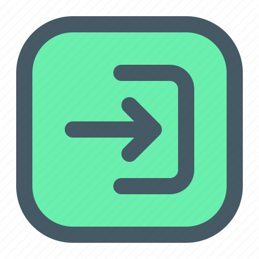 Sign in, login, enter, entrance, go in icon - Download on Iconfinder