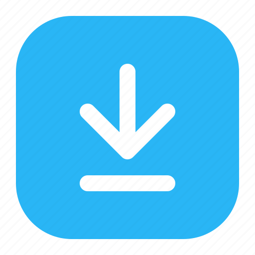Download, down, save, bottom icon - Download on Iconfinder