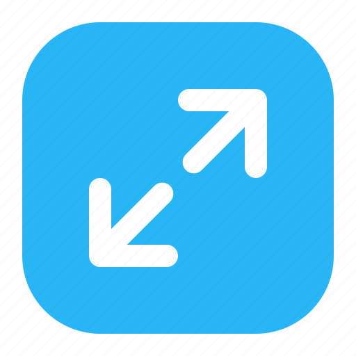 Maximize, expand, fullscreen, resize, arrow icon - Download on Iconfinder