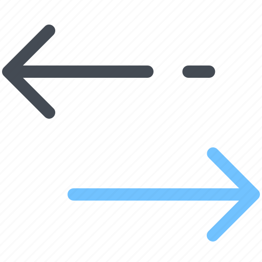 Arrow, both, direction, horizontal, orientation, ways icon - Download on Iconfinder