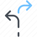 arrow, left, right