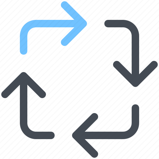 Arrows, loop, process icon - Download on Iconfinder