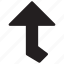 top, arrow, arrow sign, arrow symbol, development, download, app 