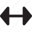 arrow, direction, horizontal, interface, orientation, ui 