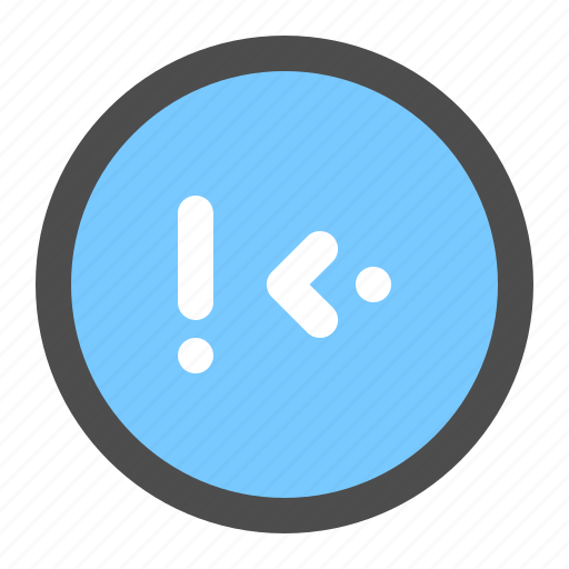 Arrow, backward, circle, direction, left, navigation, ui icon - Download on Iconfinder