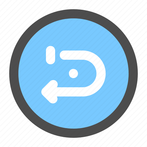 Arrow, back, circle, direction, navigation, turn, ui icon - Download on Iconfinder