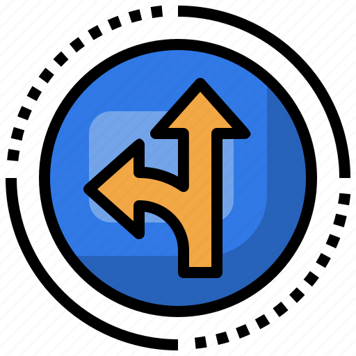 Detour, option, directional, arrows icon - Download on Iconfinder