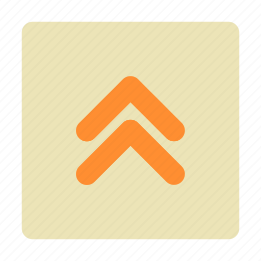 Arrow, box, chevron, double, fast, up, upload icon - Download on Iconfinder