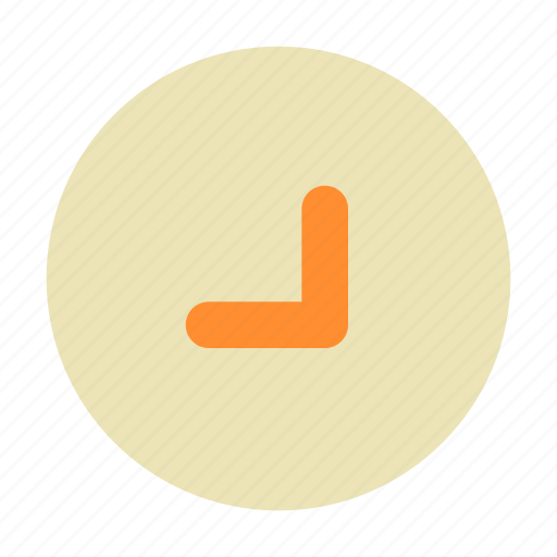Arrow, bottom, chevron, circle, direction, right, shape icon - Download on Iconfinder