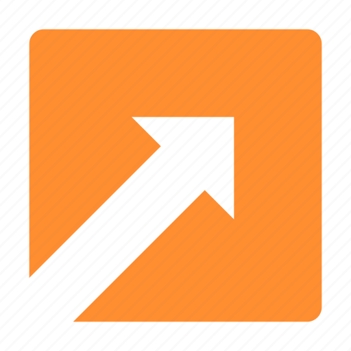 Arrow, box, chevron, direction, right, shape, upper icon - Download on Iconfinder
