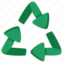 arrow, ecology, loop, nature, recycle, recycling, reuse 