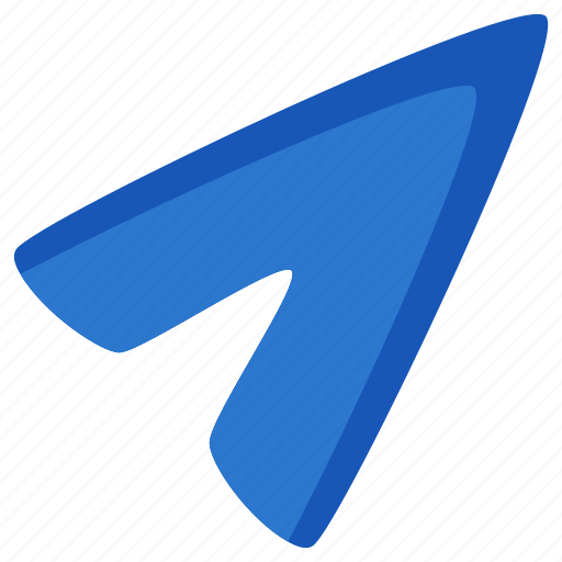 Arrow, deliver, mail, message, paper plane, pointer, send icon - Download on Iconfinder