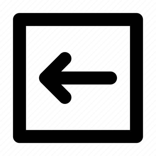 Arrow, back, box, chevron, direction, left, shape icon - Download on Iconfinder
