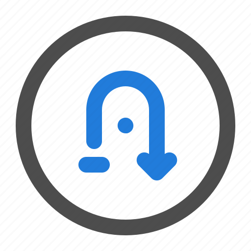 Arrow, back, circle, direction, navigation, turn, ui icon - Download on Iconfinder