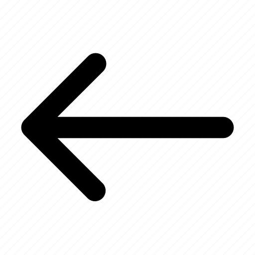 Arrow, direction, left, line, navigation icon - Download on Iconfinder