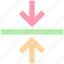 arrows, direction, road direction, up and down, up and down arrows 