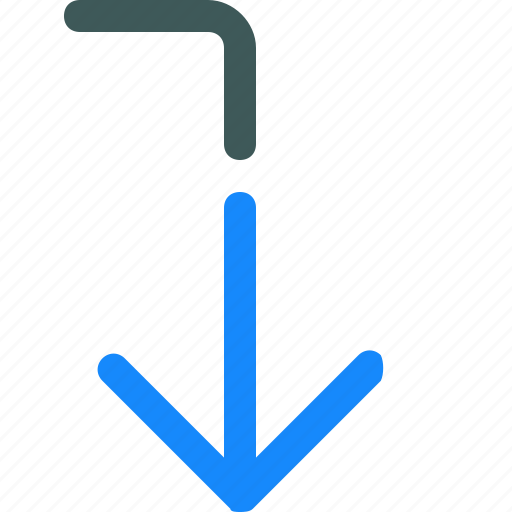 Arrow, down, level icon - Download on Iconfinder
